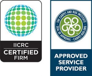 IICRC Certified Firm & CRI Seal of Approval