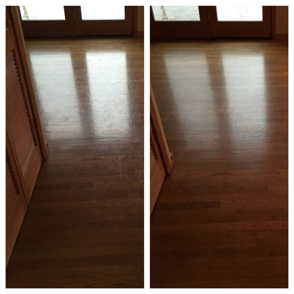 Wood Floor Clean & Polish