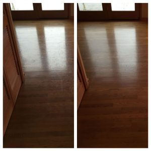Wood Floor Clean & Polish